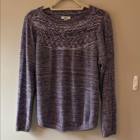 croft & barrow Sweaters - Croft & Barrow Lavender Sweater Size L